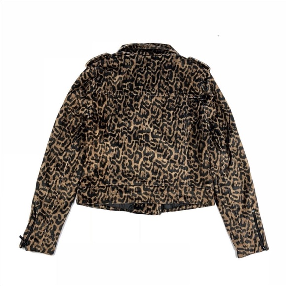 Romeo Juliet Couture leopard print jacket MEDIUM - Picture 4 of 4